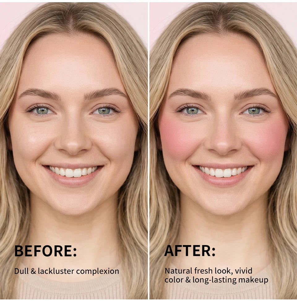 Soft Cream Blush and Multi Use Face Tint for Natural Daily Makeup Looks - 11