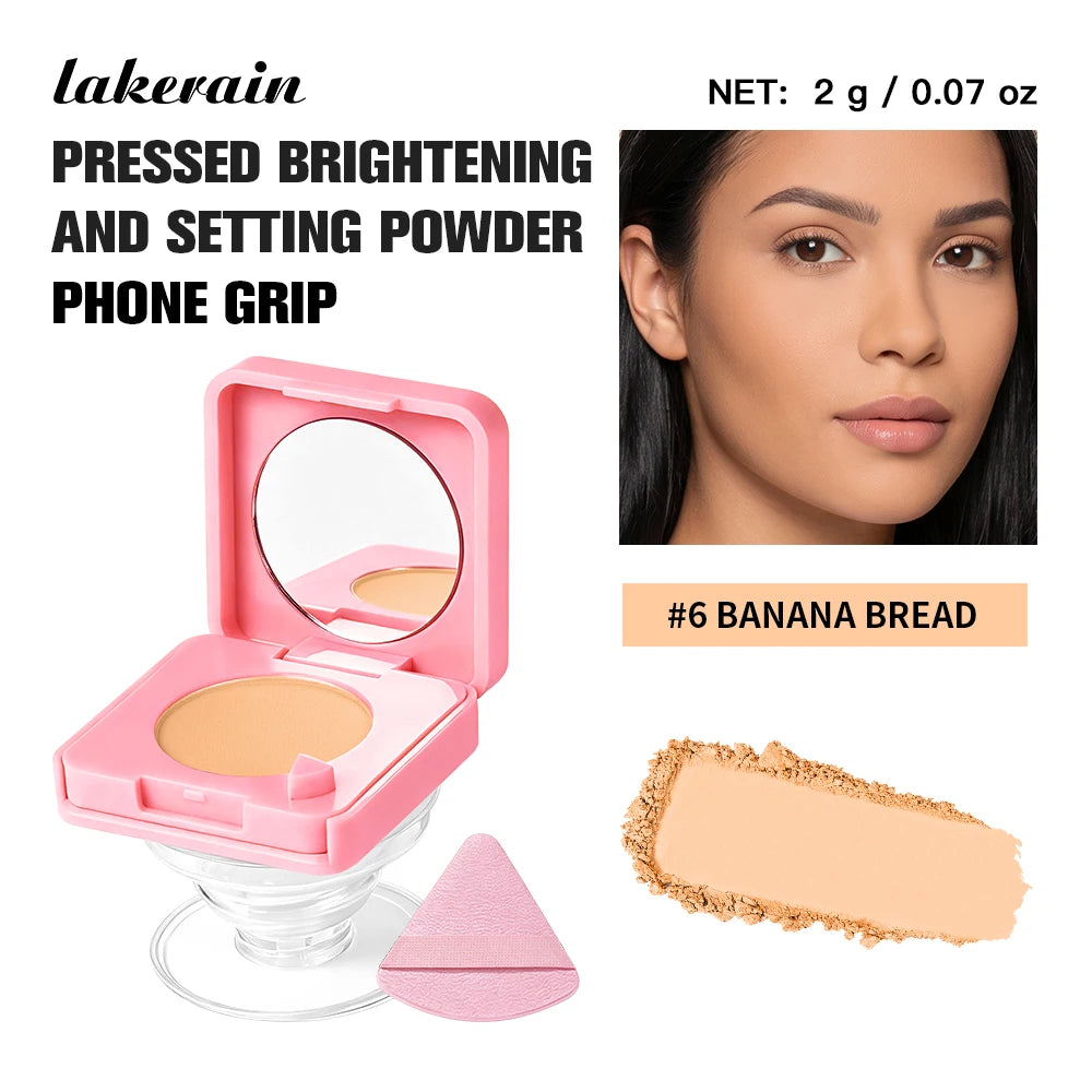 Pressed Powder and Oil Control Setting Makeup for Daily Face Coverage