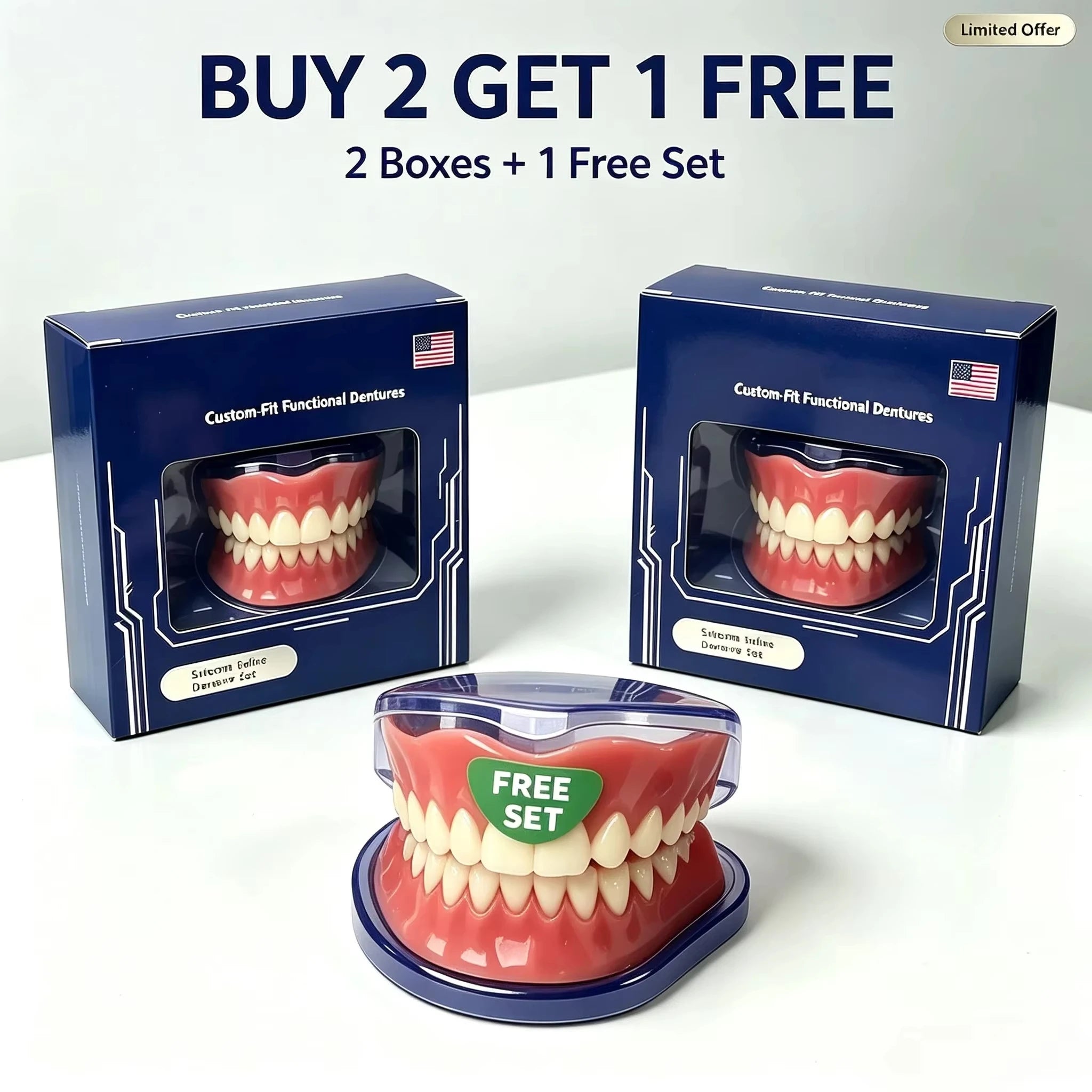 Resin Fake Teeth and Instant Smile Veneers for Daily Confidence and Social Events - 9