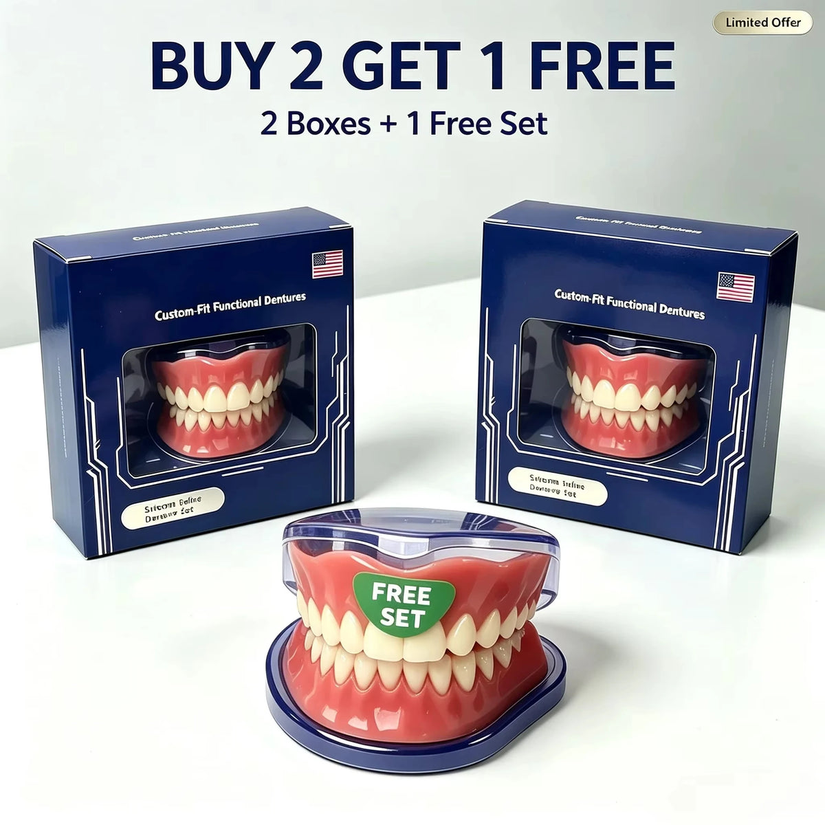 Resin Fake Teeth and Instant Smile Veneers for Daily Confidence and Social Events