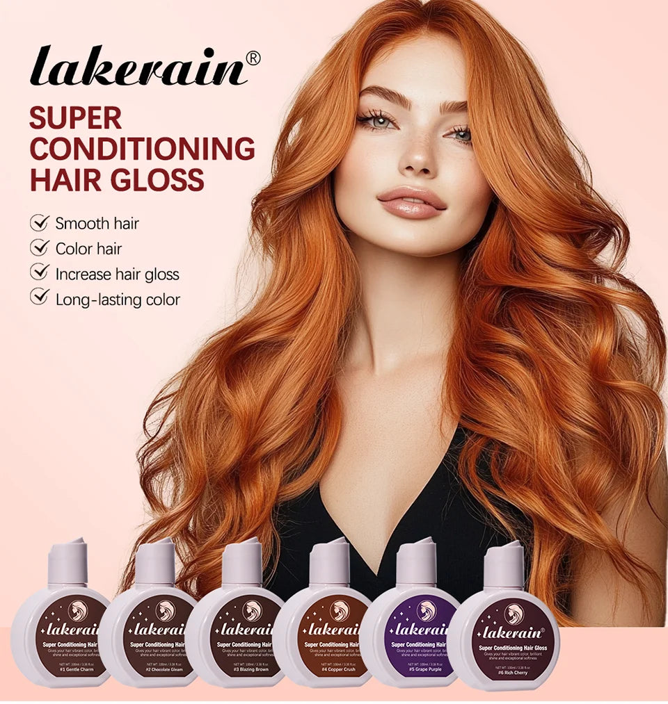 Super Conditioning Hair Gloss and Semi Permanent Hair Glaze for Vibrant Shine - 7