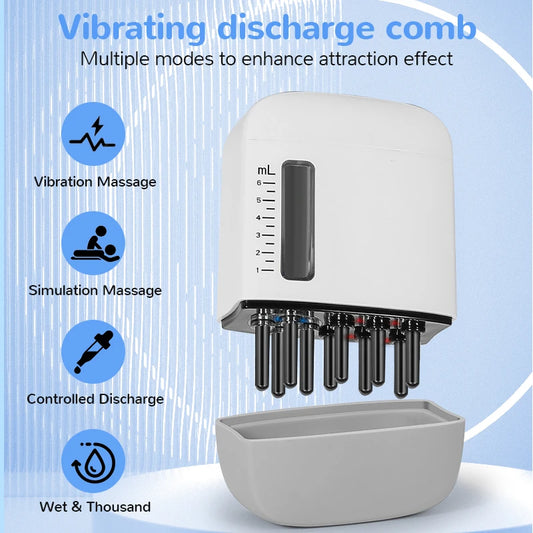 Electric Scalp Massager and Hair Oil Applicator for Daily Root Care Treatment