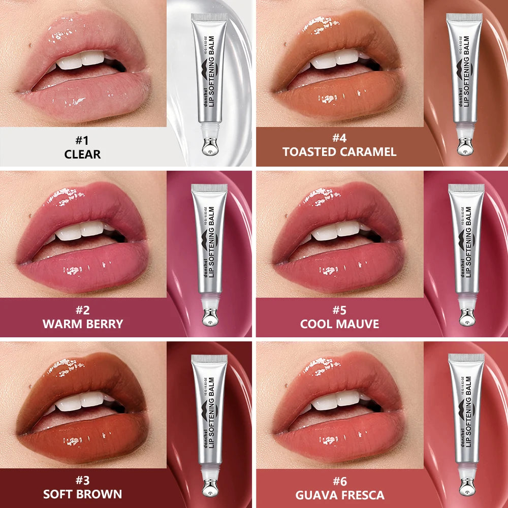 Lip Softening Balm and Hydrating Tinted Gloss for Smooth and Nourished Lips - 1