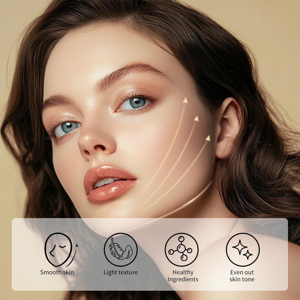 Face Tension Cream and Pore Blurring Primer for Flawless Makeup Application - 4
