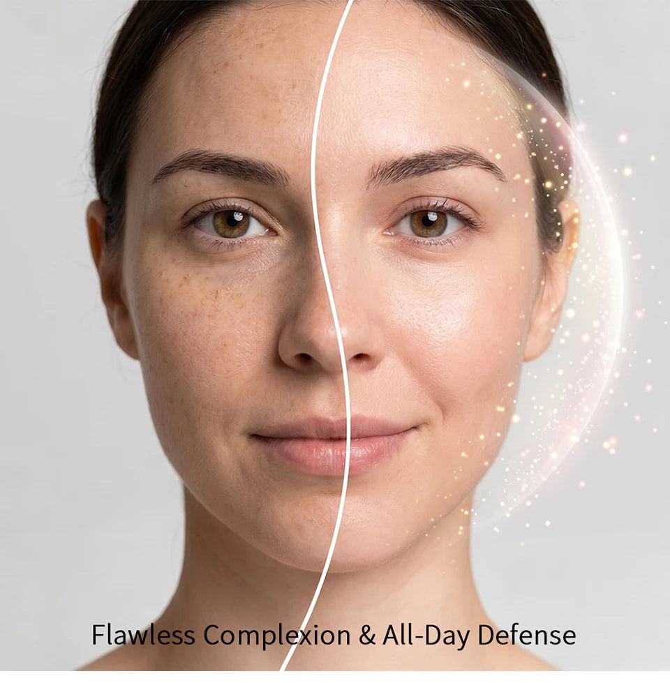 Color Changing Foundation and Skin Tone Matching Makeup for Daily Face Wear