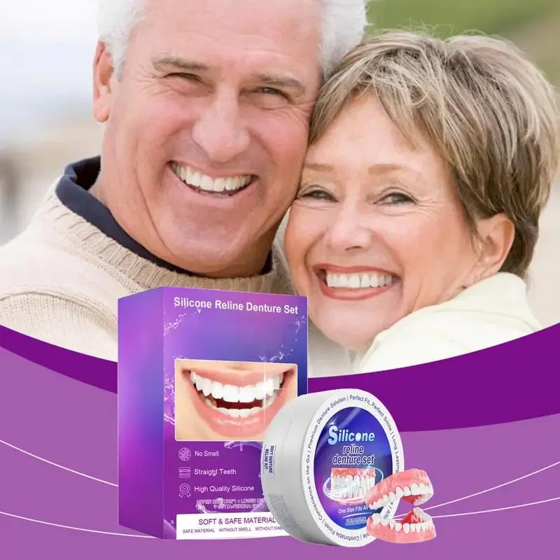 Denture Reliner Kit and Temporary Teeth Set for Daily Smile Enhancement Needs - 2