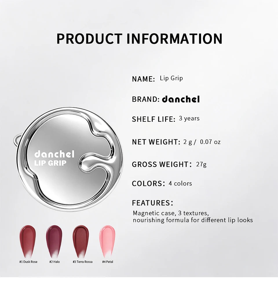 Lip Grip Moisturizing Cream and Natural Blush for Daily Makeup Routine