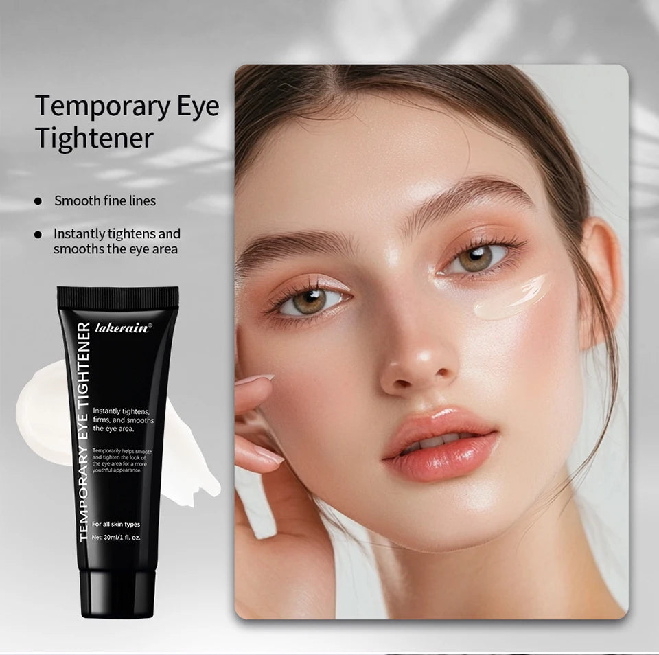 Temporary Eye Tightener and Anti Aging Cream for Instant Smoothing of Wrinkles