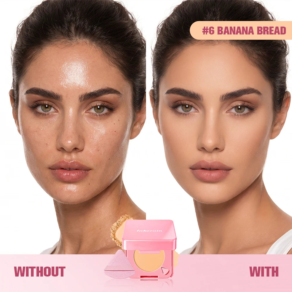 Foundation Stick and Pressed Powder Set for Daily Makeup and Holiday Gifting