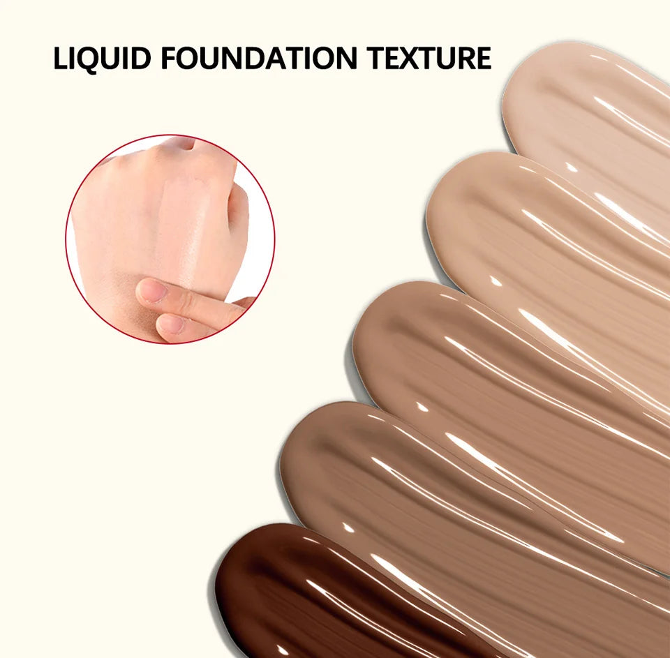 Liquid Foundation and Matte Face Base Makeup for a Flawless Daily Complexion - 12