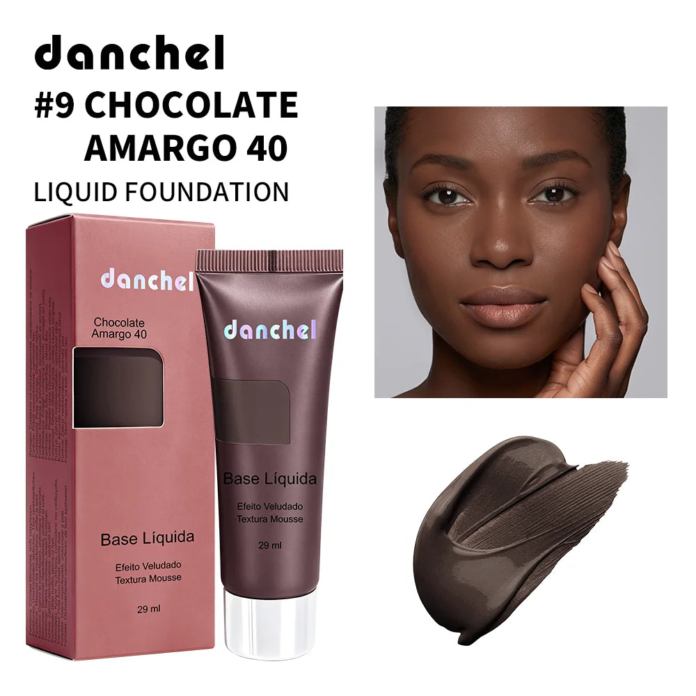 Liquid Foundation and Velvet Matte Makeup Base for Flawless Daily Face Coverage