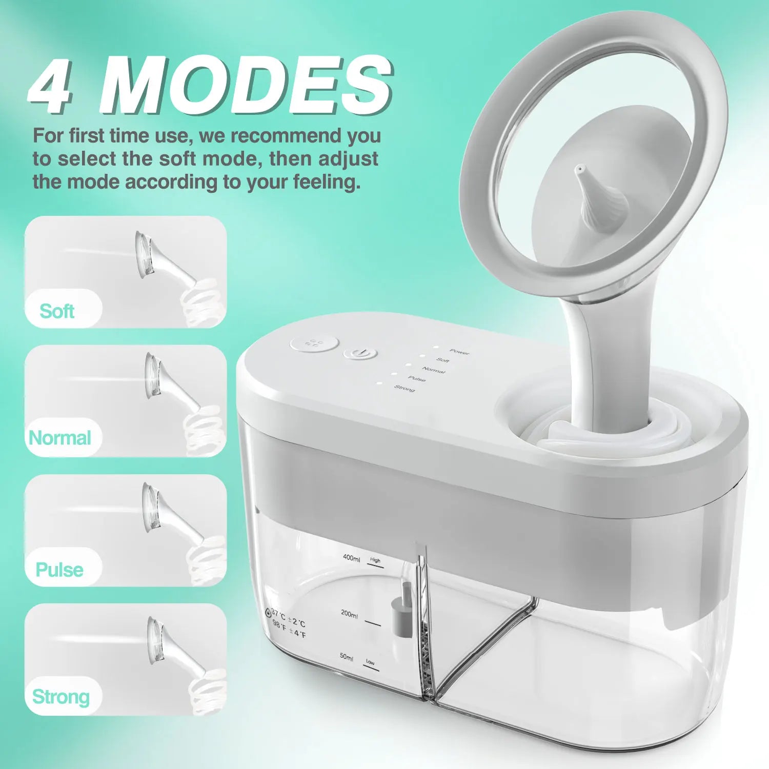 Electric Ear Wax Removal System and Ear Irrigation Cleaner for Home Ear Care Use - 4