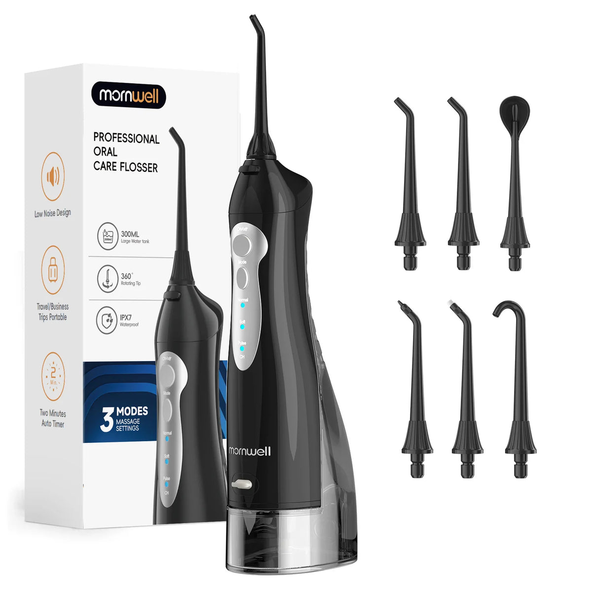 Water Flosser and Portable Oral Irrigator for Daily Teeth Cleaning Routine