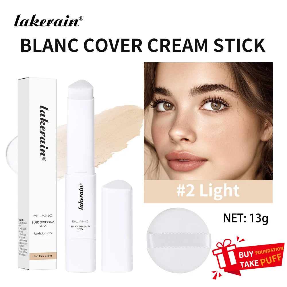 Color Changing Foundation Stick and Makeup Base for Everyday Natural Coverage