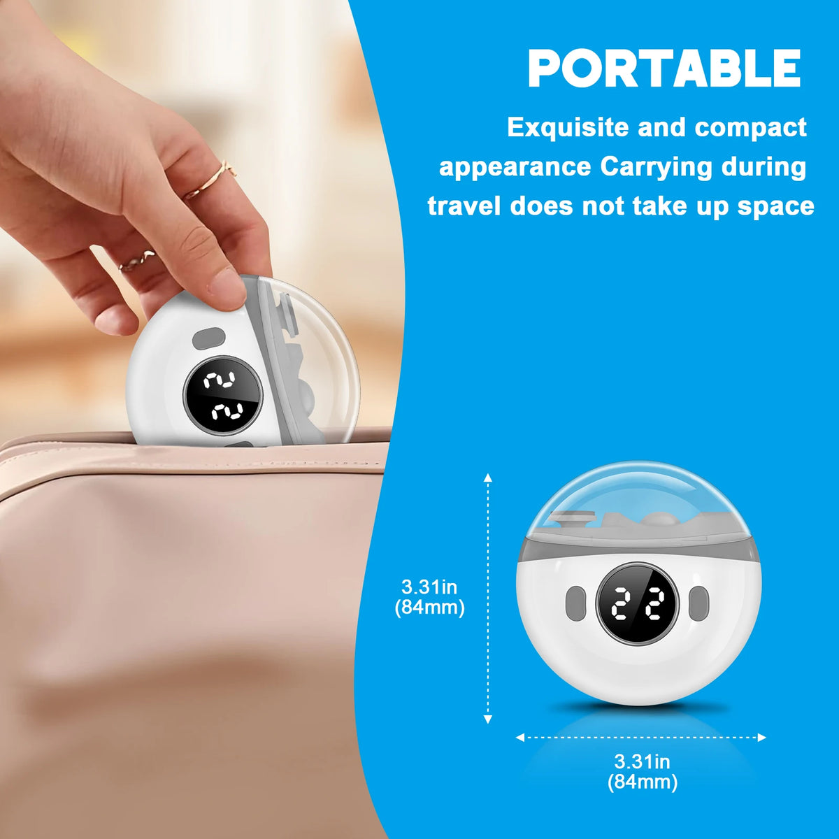 Electric Nail Clipper and Automatic Nail Trimmer for Seniors Adults and Babies