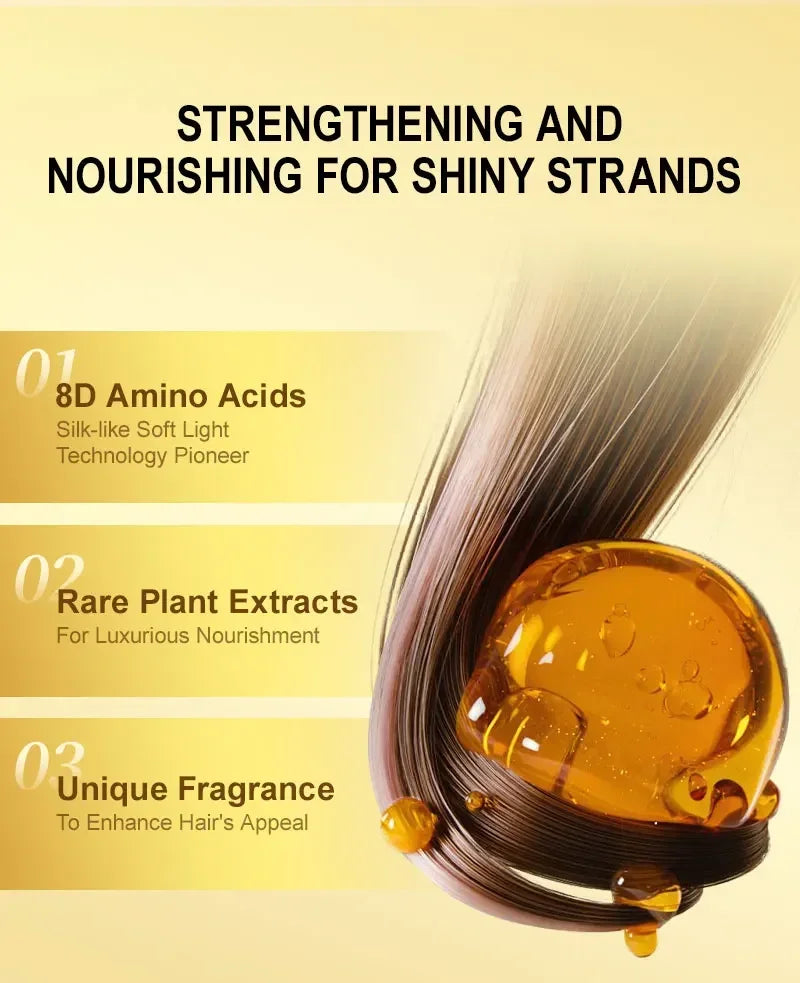 Morocco Hair Oil and Smoothing Serum for Dry Frizzy Hair Daily Repair Treatment