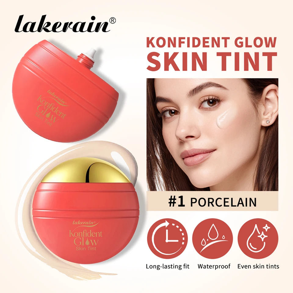 Skin Tint Foundation and Liquid Makeup Base for Daily Radiant Complexion - 7