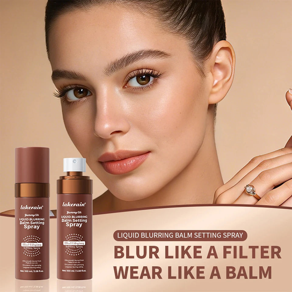 Liquid Blurring Balm Setting Spray and Makeup Fixer for long lasting daily wear