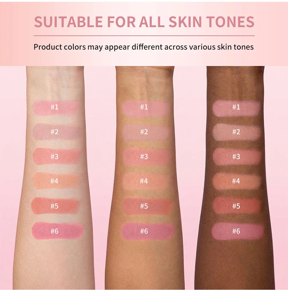 Soft Cream Blush and Multi Use Face Tint for Natural Daily Makeup Looks - 14