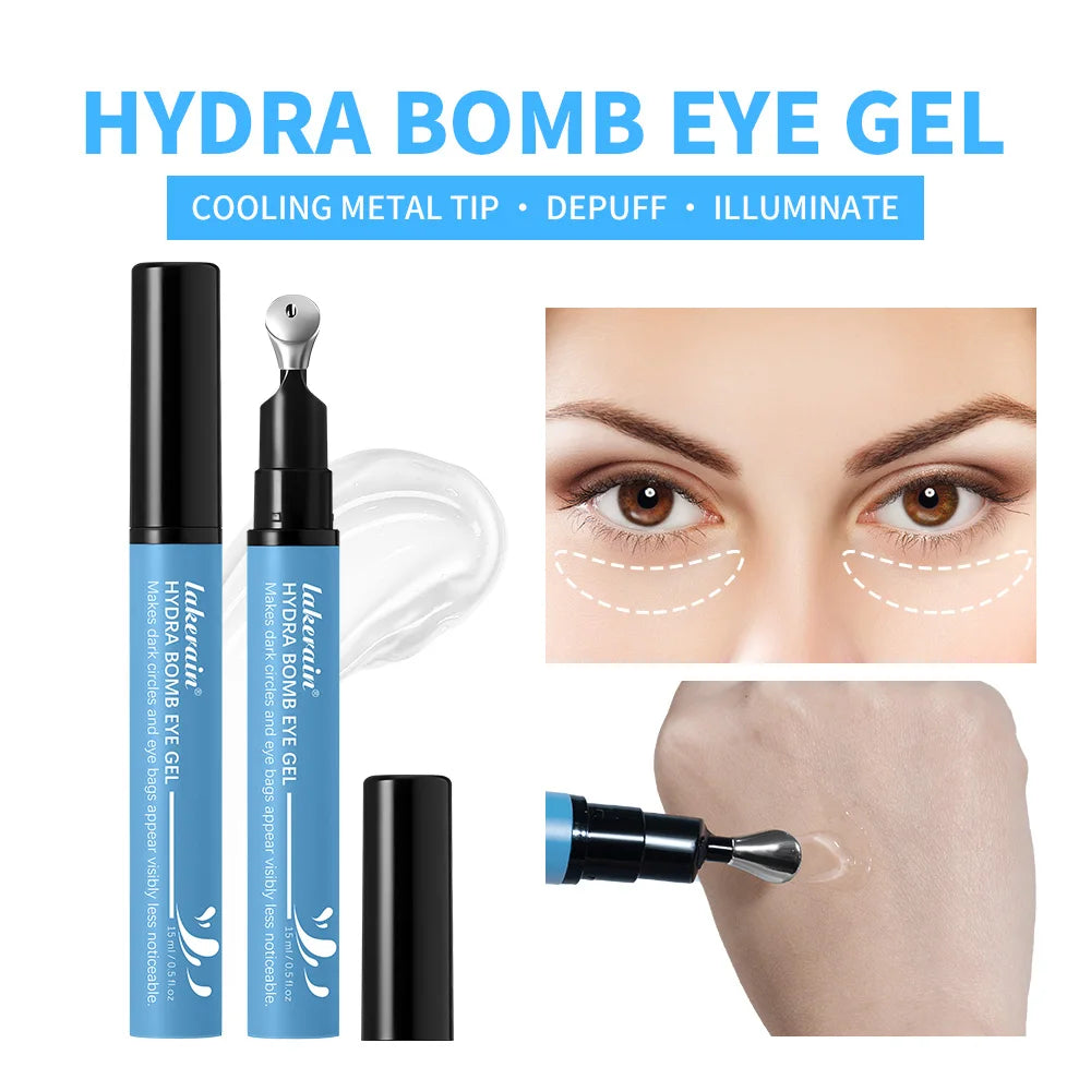 Eye Gel and Brightening Serum for Reducing Dark Circles and Tired Looking Eyes