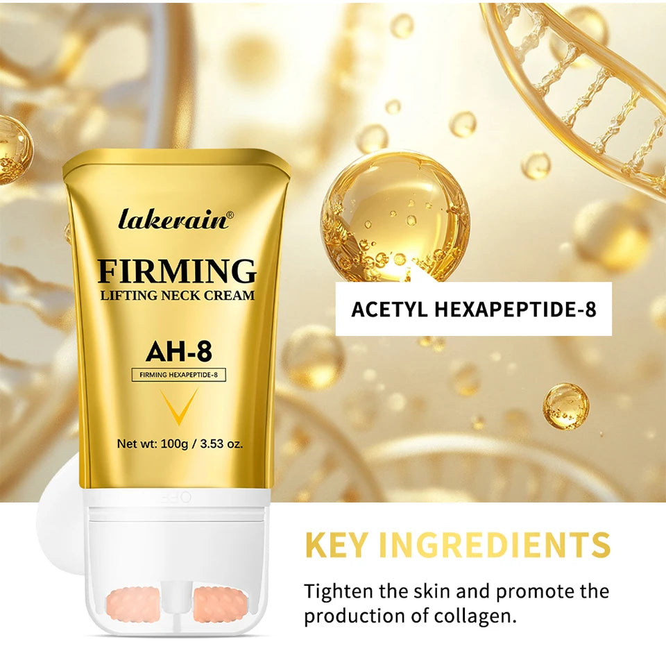 Firming Neck Cream and Anti Wrinkle Roller for Smoother Skin and Neck Lines - 14