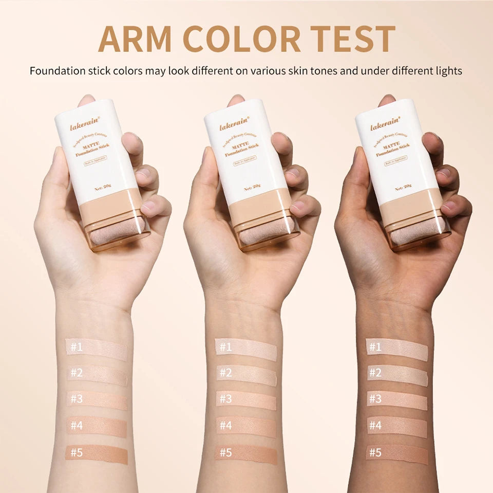 Skin Tint Foundation Stick and Radiant Balm Serum for Daily Natural Coverage - 28