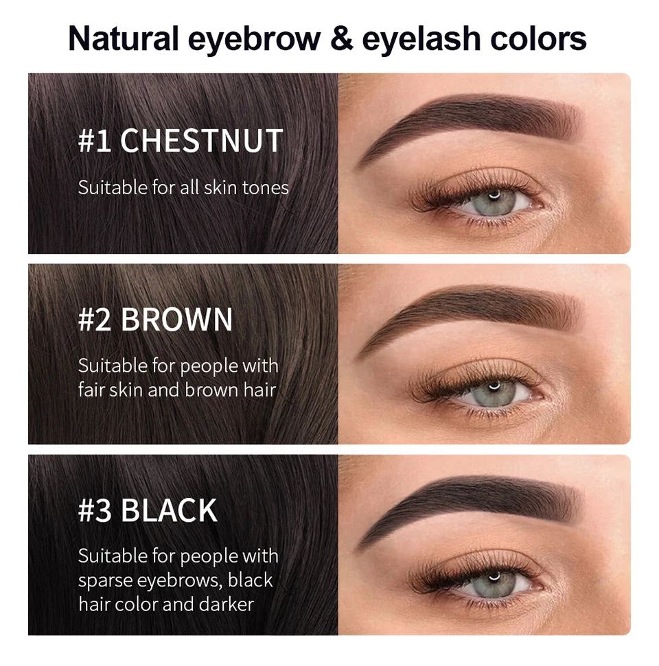 Eyelash and Brow Tint Kit for Natural Looking Definition and Long Lasting Color - 10