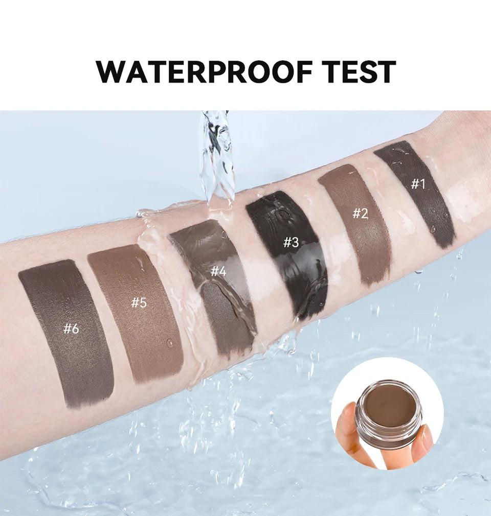 Brow Pomade and Eyebrow Enhancer Gel for Long Lasting Natural Looking Makeup