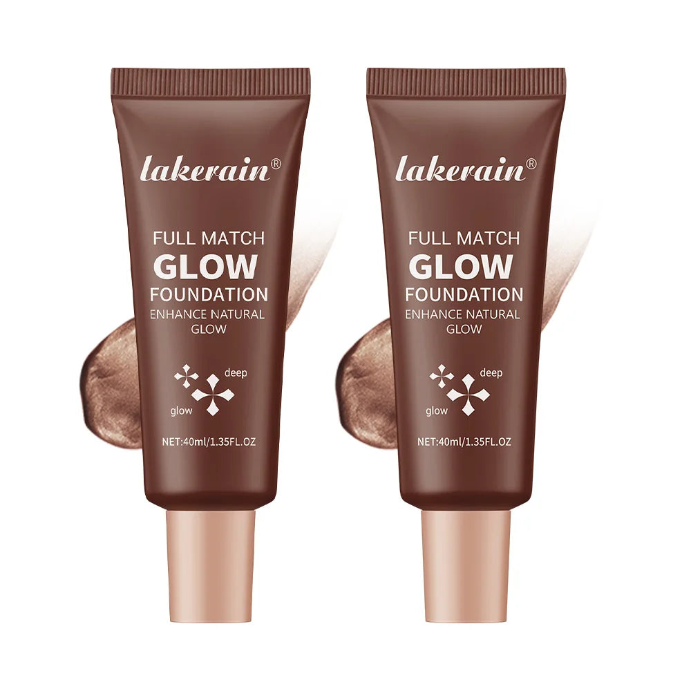 Liquid Glow Foundation and Radiant Skin Enhancer for Natural Daily Makeup Looks