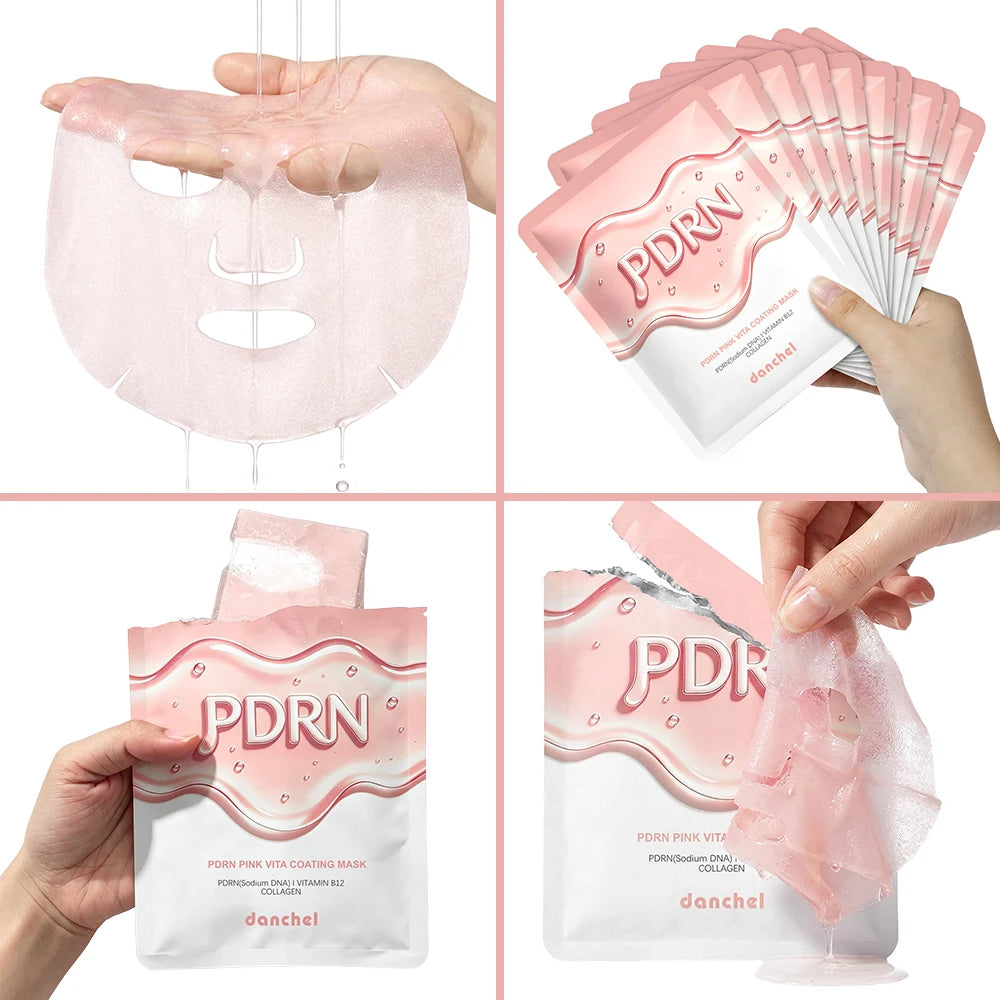Salmon DNA PDRN Face Mask and Hydrating Sheet Mask for Daily Skincare Routine - 6