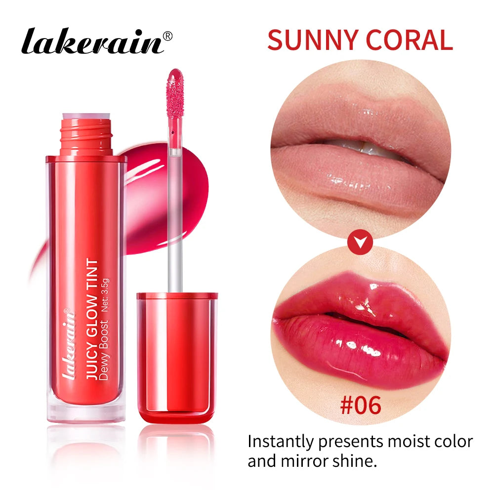 Mirror Lip Glow Tint and Juicy Lip Gloss for Long Lasting Hydration and Shine - 2