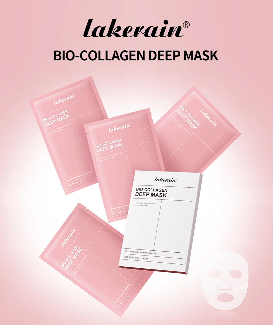 Bio Collagen Face Mask and Deep Hydrating Sheet for Overnight Skin Rejuvenation - 7