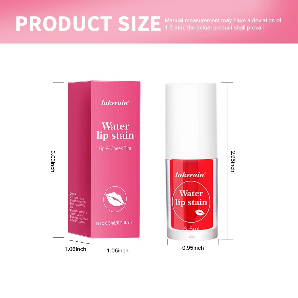 Water Lip Stain and Liquid Lipstick Tint for Long Lasting Daily Makeup Looks