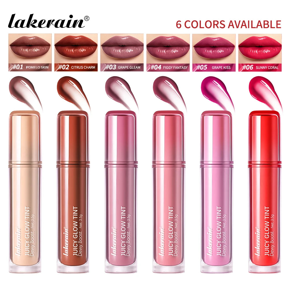 Mirror Lip Glow Tint and Juicy Lip Gloss for Long Lasting Hydration and Shine