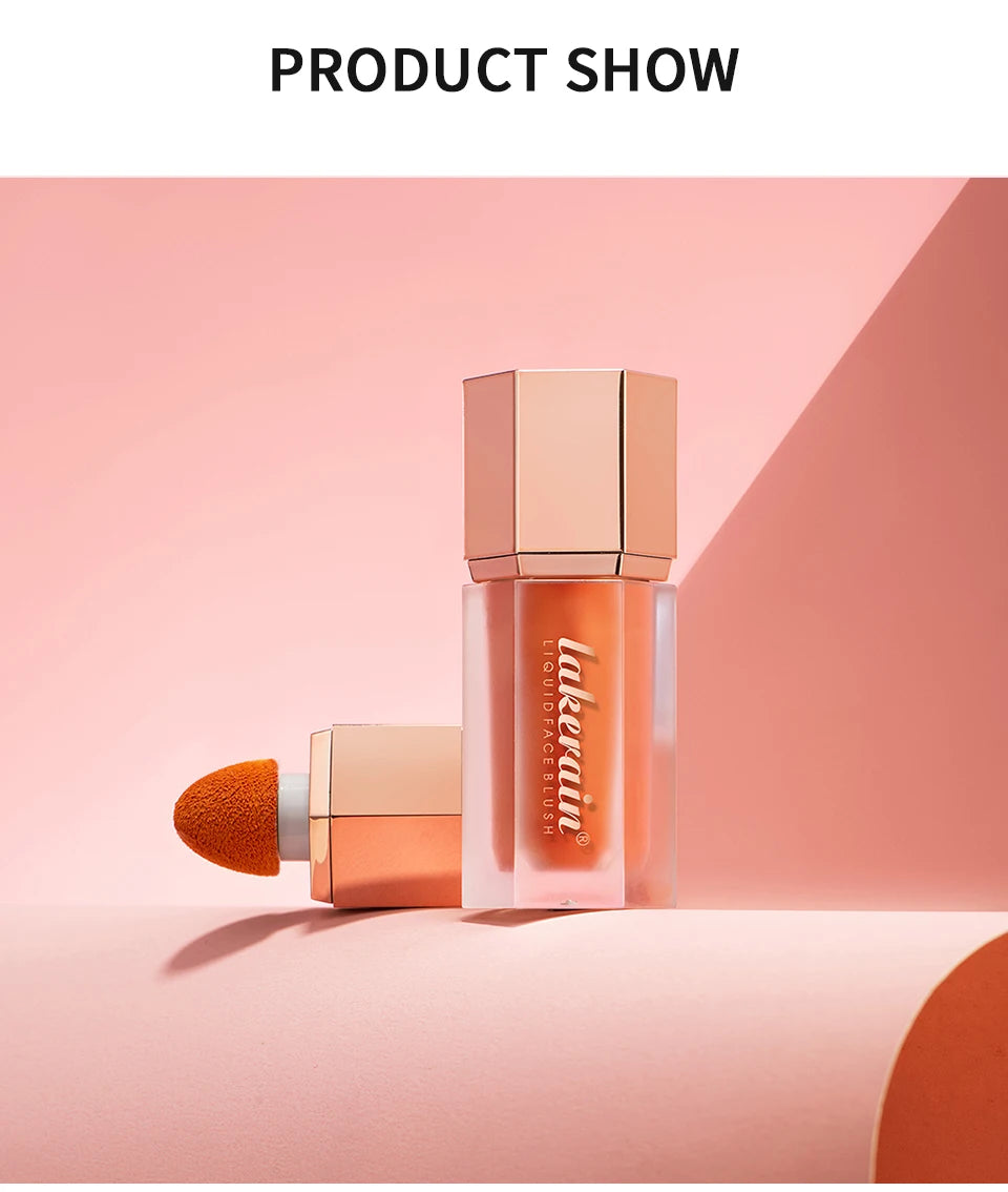 Liquid Blush and Cream Face Tint for a Natural Long Lasting Matte Makeup Glow
