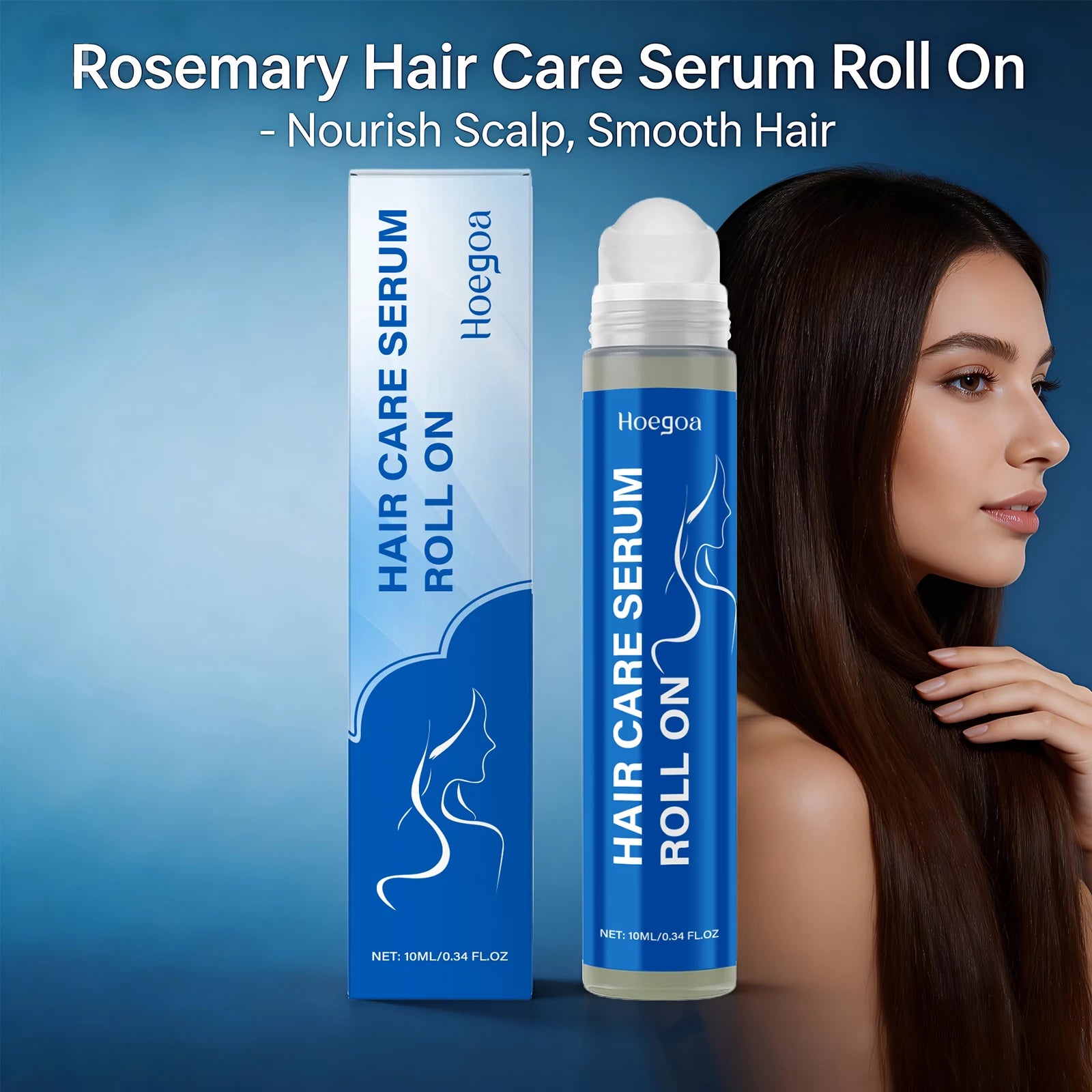 Rosemary Hair Serum and Scalp Roller for Thicker Fuller Hair Growth Routine - 4