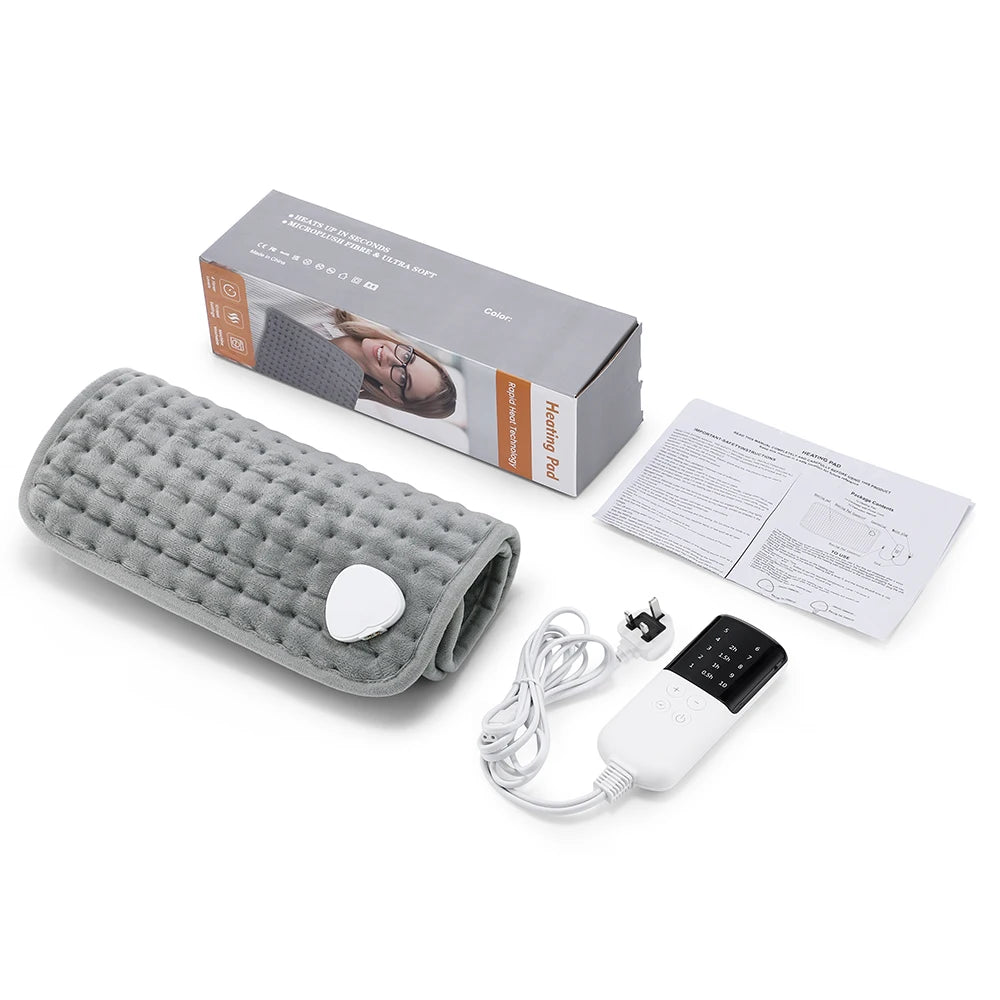 Electric Heating Pad and Thermal Warming Mat for Home and Office Pain Relief - 17