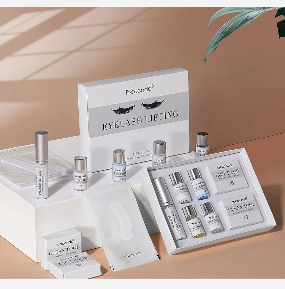 Eyelash Lifting Kit and Semi Permanent Lash Perming Set for Salon and Home Use - 9