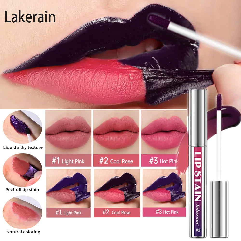 Peel Off Lip Stain and Transfer Proof Lip Tint for Long Lasting Natural Daily Wear