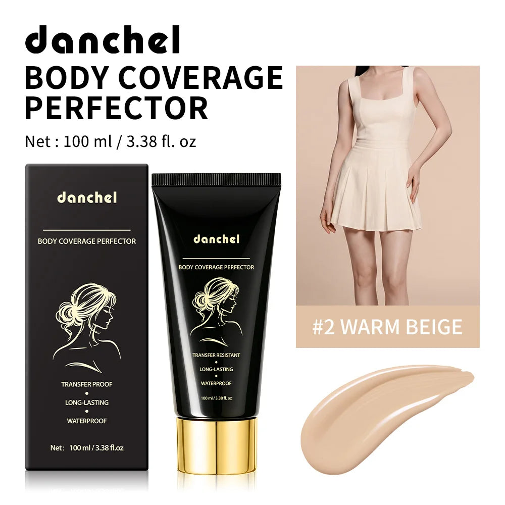Body Coverage Concealer and Foundation Cream for Hiding Scars and Tattoos - 23