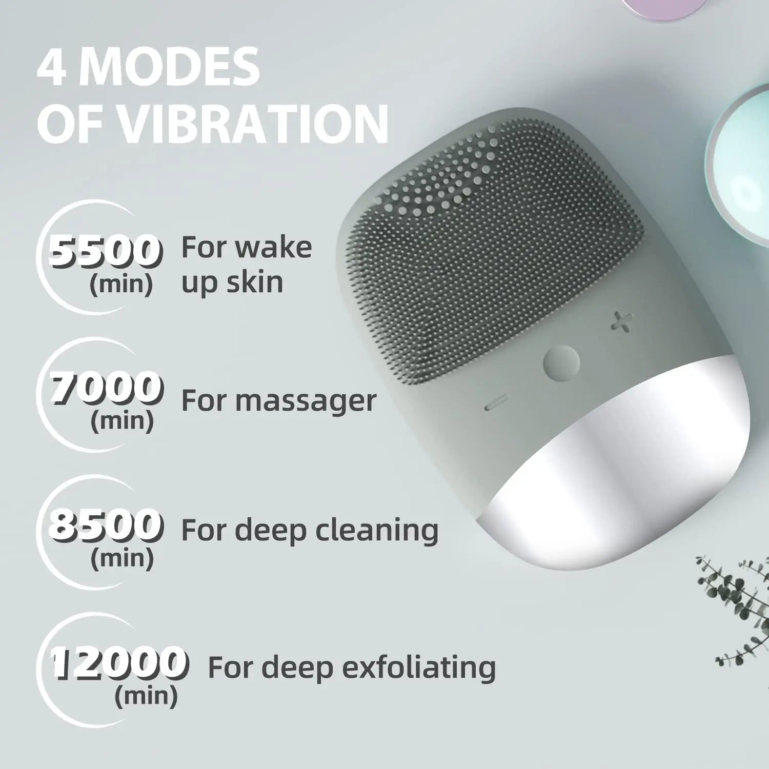 Electric Facial Cleansing Brush and Sonic Face Scrubber for Daily Skin Routine - 3