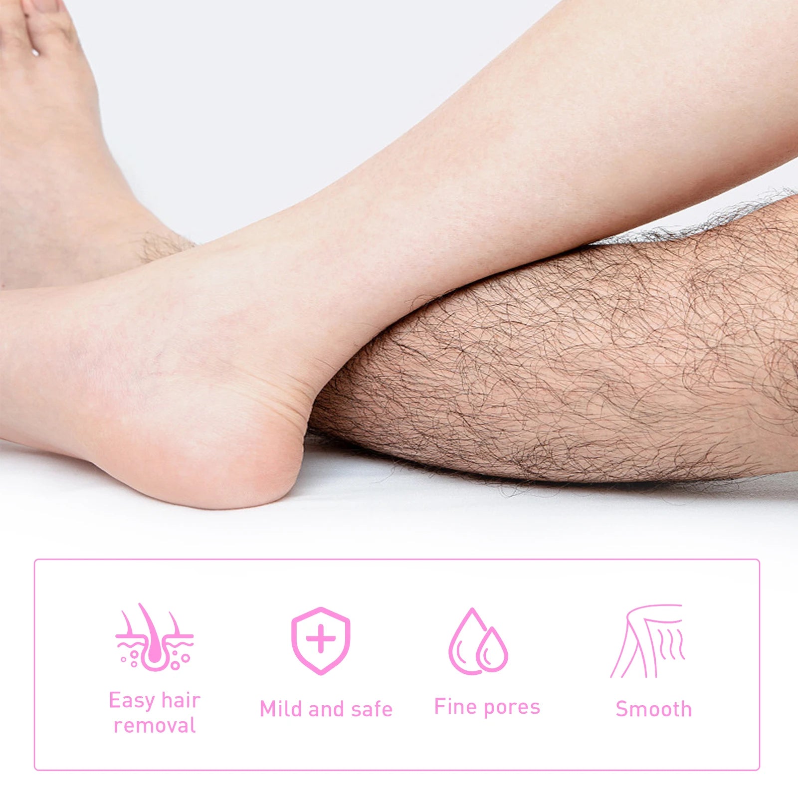 Body Hair Remover Spray and Depilatory Mousse for Smooth Skin Maintenance - 8
