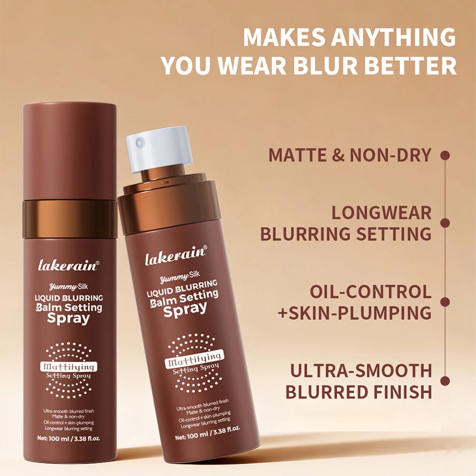 Liquid Blurring Balm Setting Spray and Makeup Fixer for long lasting daily wear
