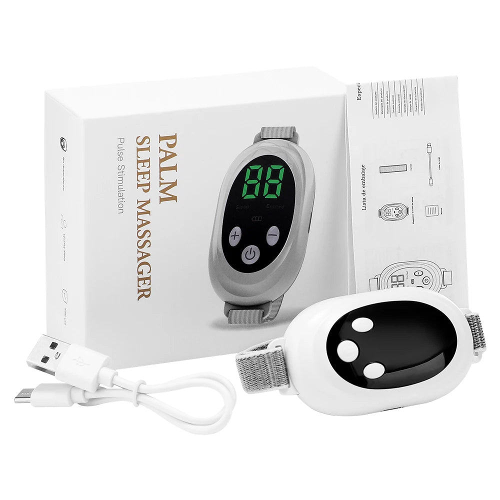 Microcurrent Sleep Aid Device and Insomnia Relief Tool for Better Night Rest