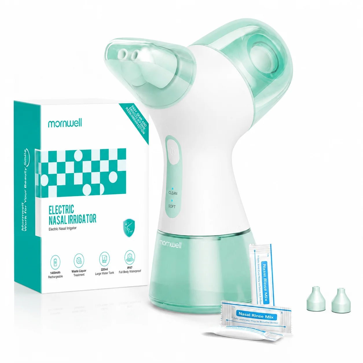 Nasal Irrigation System and Sinus Rinse Machine for Allergy and Congestion Relief - 23