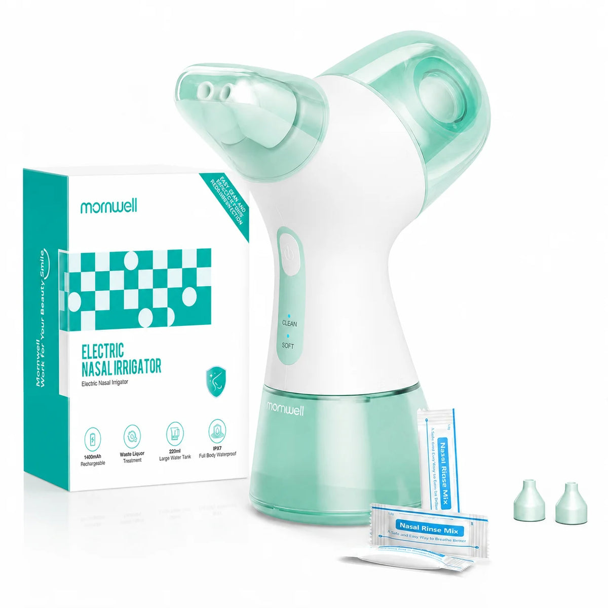 Nasal Irrigation System and Sinus Rinse Machine for Allergy and Congestion Relief