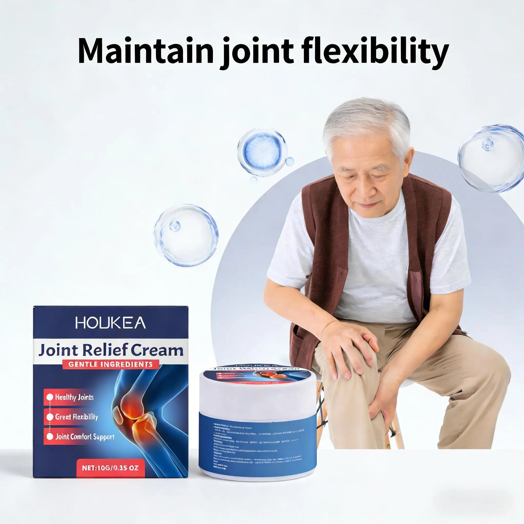 Joint Relief Massage Cream and Muscle Soothing Lotion for Daily Joint Care Support - 6