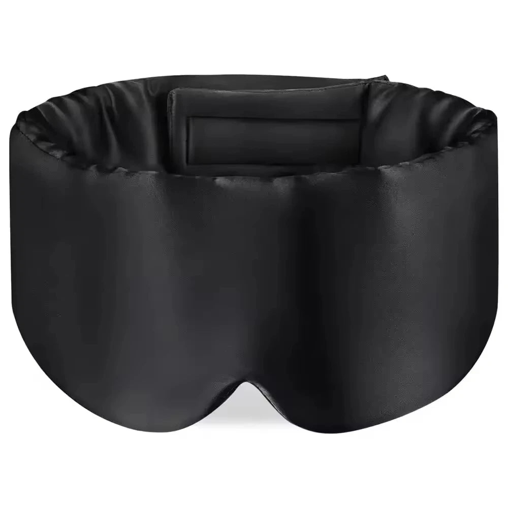 Silk Sleep Mask and Comfortable Eye Cover for Deep Sleep and Travel Relaxation