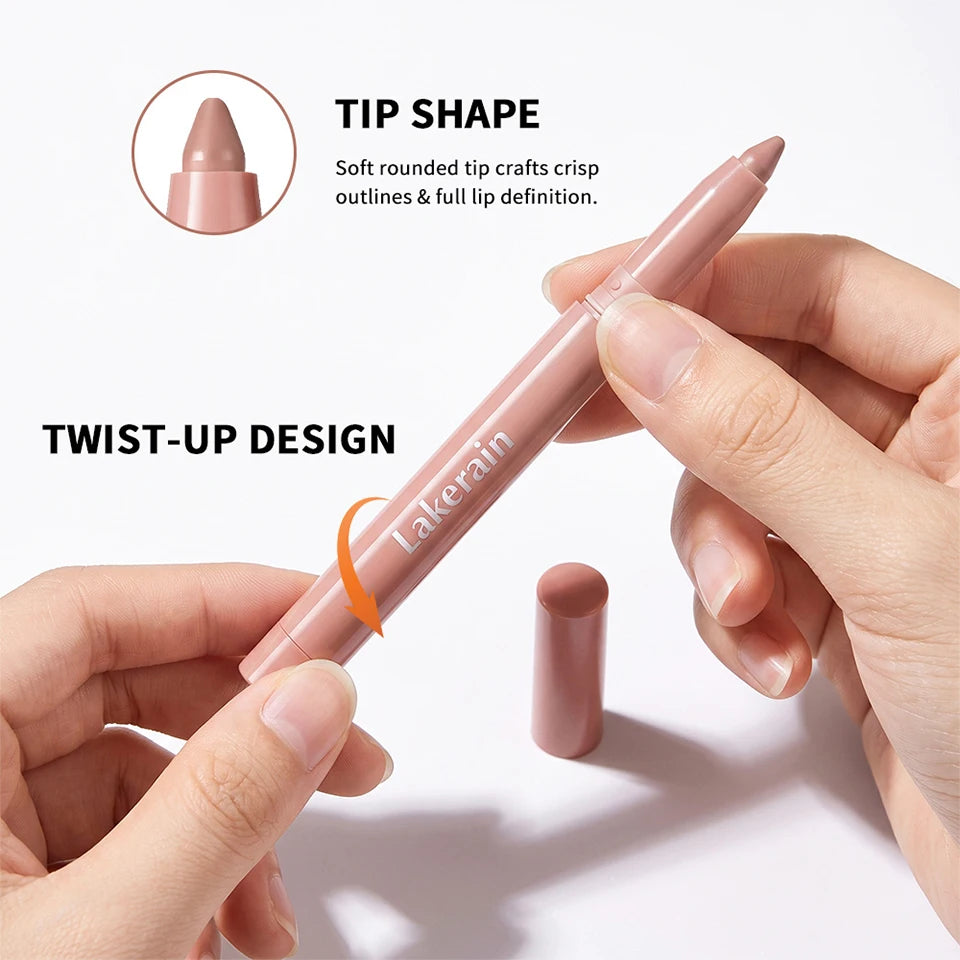 Stain Lip Liner and Matte Contour Pen for long lasting everyday lip shaping