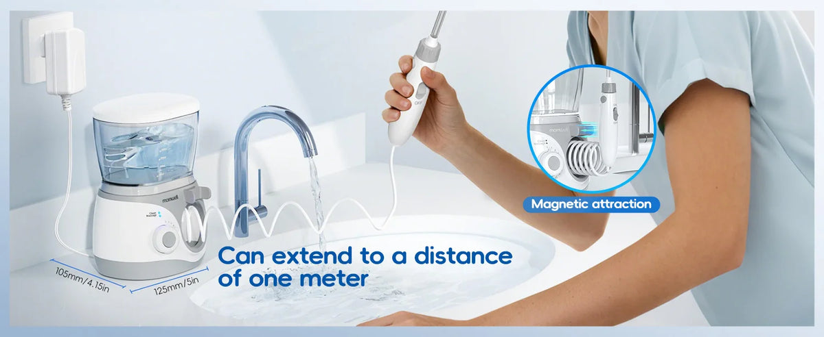 Water Flosser and Oral Irrigator for Deep Teeth Cleaning and Gum Health Care